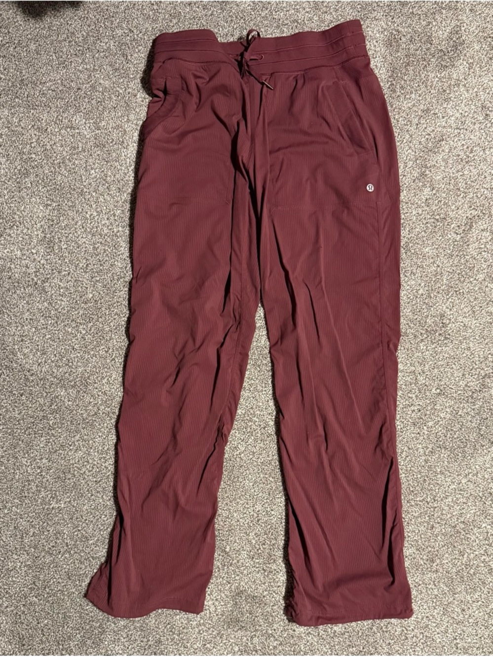 Lululemon Dance Studio Maroon Pants